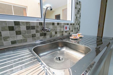 Cozinha - Pia de kitnet/studio para alugar com 1 quarto, 30m² em Parque da Mooca, São Paulo