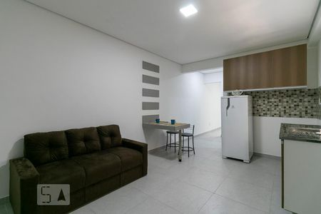 Sala / Cozinha de kitnet/studio para alugar com 1 quarto, 30m² em Parque da Mooca, São Paulo