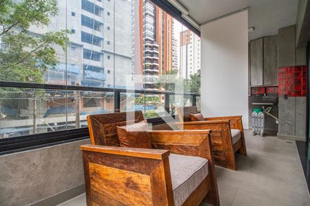 Apartamento à venda com 132m², 2 quartos e 1 vagaVaranda