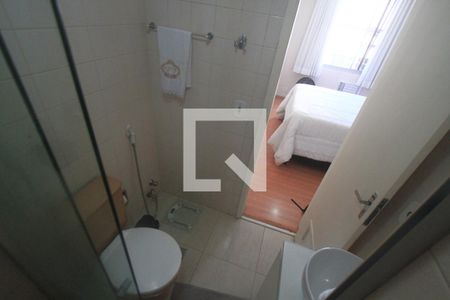 Banheiro da Suíte de apartamento à venda com 3 quartos, 90m² em Icaraí, Niterói