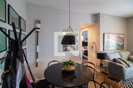Sala de Jantar de apartamento à venda com 1 quarto, 46m² em Jardim Santo Amaro, São Paulo