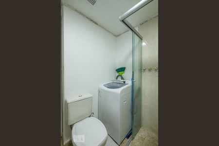 Banheiro de kitnet/studio para alugar com 1 quarto, 30m² em Jardim Paulista, São Paulo