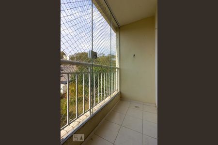 Varanda da Sala de apartamento para alugar com 2 quartos, 54m² em Jardim Caiapiá, Cotia