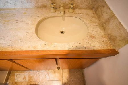 Apartamento à venda com 487m², 3 quartos e 4 vagasPia do banheiro da suíte 2