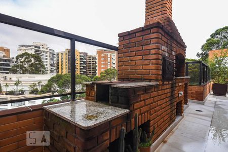 Apartamento à venda com 487m², 3 quartos e 4 vagasChurrasqueira da cobertura
