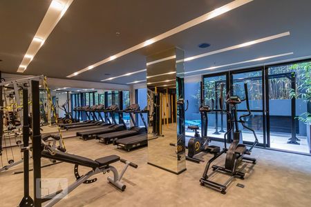 Studio para alugar com 26m², 1 quarto e sem vagaAcademia