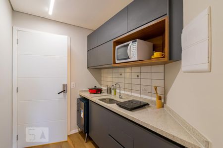 Studio para alugar com 26m², 1 quarto e sem vagaCozinha 