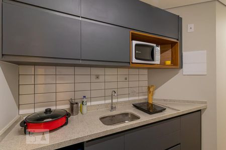 Studio para alugar com 26m², 1 quarto e sem vagaCozinha 