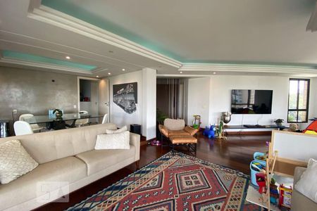 Sala de Estar de apartamento à venda com 4 quartos, 300m² em Paraíso do Morumbi, São Paulo
