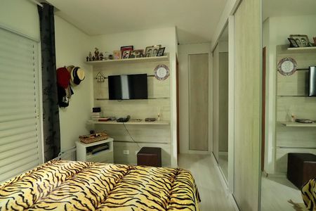 Quarto Suíte de apartamento à venda com 3 quartos, 85m² em Vila Floresta, Santo André