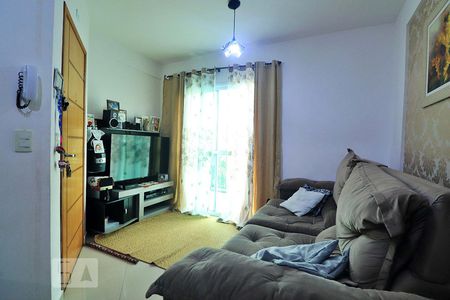 Sala de apartamento à venda com 2 quartos, 59m² em Vila Guiomar, Santo André