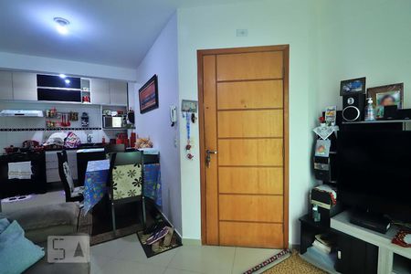 Sala de apartamento à venda com 2 quartos, 59m² em Vila Guiomar, Santo André