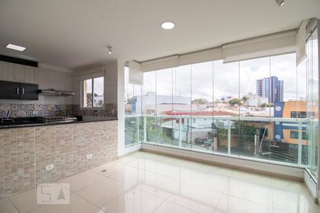 Varanda gourmet de apartamento à venda com 3 quartos, 130m² em Jardim do Mar, São Bernardo do Campo