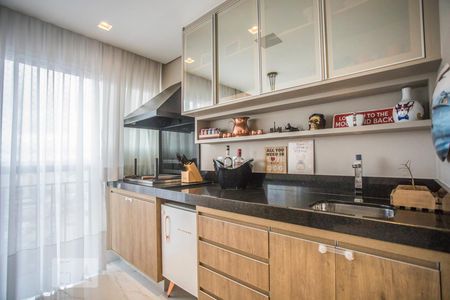 Varanda Gourmet de apartamento à venda com 3 quartos, 122m² em Jardim Brasil (zona Sul), São Paulo