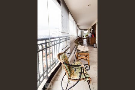 Varanda da Sala de apartamento à venda com 4 quartos, 400m² em Paraíso, São Paulo
