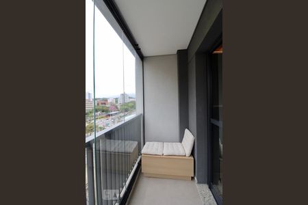 Studio para alugar com 22m², 1 quarto e sem vagaVaranda