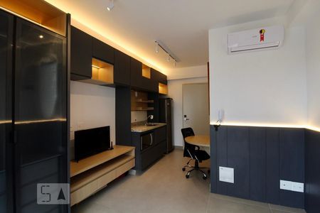 Studio de kitnet/studio para alugar com 1 quarto, 22m² em Jardim das Acácias, São Paulo
