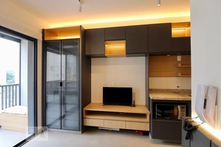 Studio de kitnet/studio para alugar com 1 quarto, 22m² em Jardim das Acácias, São Paulo