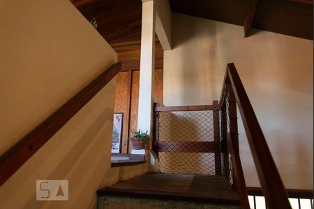 Escada do Mezanino  de casa à venda com 4 quartos, 210m² em Jardim Guapira, São Paulo