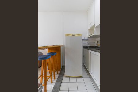 Apartamento à venda com 39m², 1 quarto e 1 vagaCozinha - Geladeira