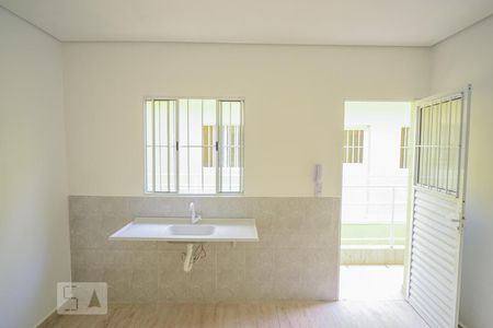 Sala e Cozinha de kitnet/studio para alugar com 1 quarto, 26m² em Belenzinho, São Paulo
