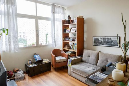 Sala de apartamento à venda com 1 quarto, 72m² em Pinheiros, São Paulo