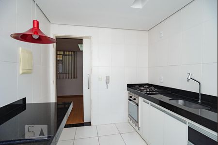 Cozinha de apartamento à venda com 1 quarto, 45m² em São João Batista (venda Nova), Belo Horizonte