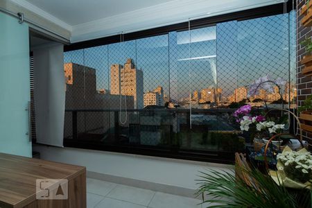 Varanda da Sala de apartamento à venda com 2 quartos, 67m² em Lapa, São Paulo