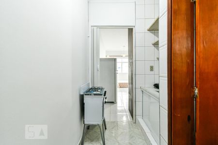Cozinha de kitnet/studio para alugar com 1 quarto, 31m² em Bela Vista, São Paulo