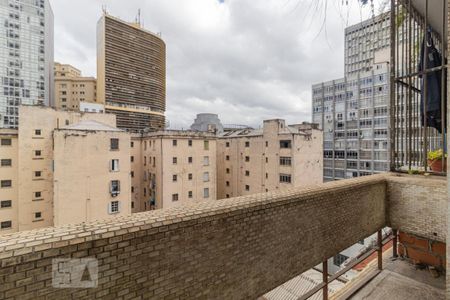 Studio para alugar com 38m², 1 quarto e sem vaga Studio para alugar com 38m², 1 quarto e sem vagaVaranda