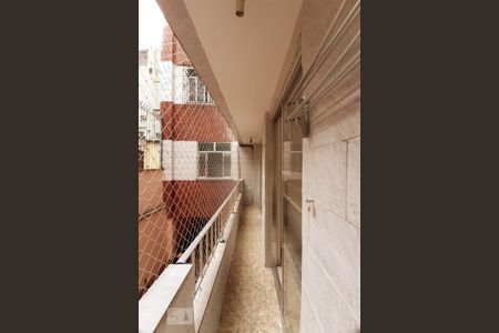 Varanda da Sala de apartamento para alugar com 2 quartos, 60m² em Rocha, Rio de Janeiro