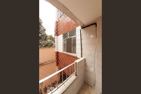 Varanda da Sala de apartamento para alugar com 2 quartos, 60m² em Rocha, Rio de Janeiro