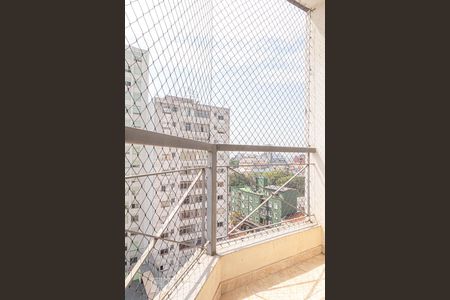 Varanda da Sala de apartamento à venda com 1 quarto, 32m² em Bela Vista, São Paulo