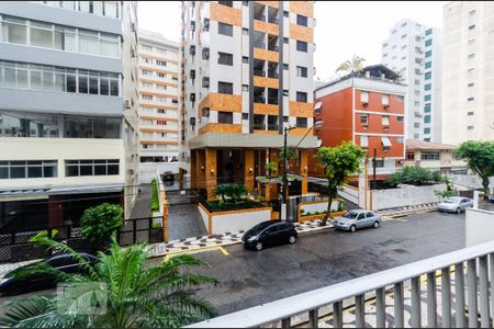 Vista de apartamento para alugar com 2 quartos, 85m² em José Menino, Santos
