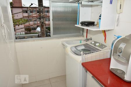 Apartamento à venda com 60m², 2 quartos e 1 vagaDetalhe da area de serviço