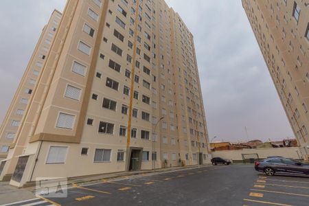 Apartamento à venda com 44m², 2 quartos e 1 vagaFachada do bloco