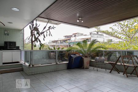 Varanda  de apartamento à venda com 3 quartos, 125m² em Recreio dos Bandeirantes, Rio de Janeiro
