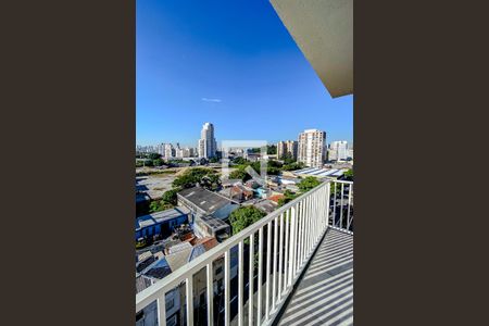 Varanda da Sala de apartamento para alugar com 1 quarto, 37m² em Cambuci, São Paulo