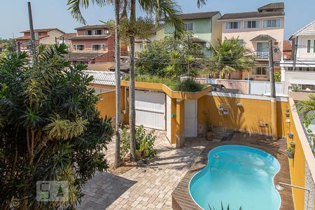 Casa de condomínio para alugar com 206m², 5 quartos e 3 vagasVaranda da suíte