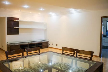 Sala de apartamento à venda com 4 quartos, 190m² em Vila Valparaíso, Santo André