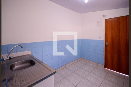 Cozinha de casa para alugar com 1 quarto, 40m² em Vila Água Funda, São Paulo