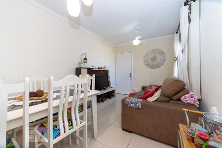 Sala  de apartamento à venda com 2 quartos, 50m² em Jardim dos Oliveiras, Campinas