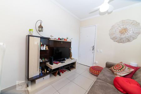 Sala  de apartamento à venda com 2 quartos, 50m² em Jardim dos Oliveiras, Campinas