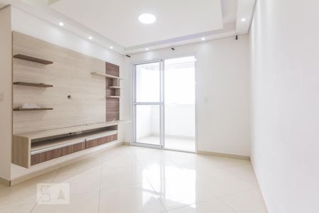 Sala de apartamento para alugar com 3 quartos, 89m² em Vila Assis Brasil, Mauá
