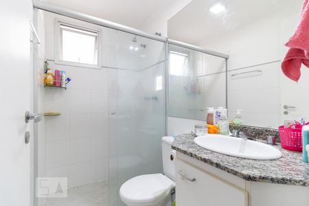 Banheiro da Suíte de apartamento à venda com 3 quartos, 68m² em Aclimação, São Paulo