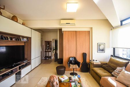 Sala de apartamento para alugar com 2 quartos, 75m² em Paraíso do Morumbi, São Paulo