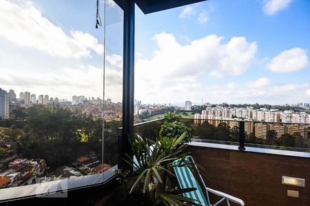 Varanda de apartamento para alugar com 2 quartos, 75m² em Paraíso do Morumbi, São Paulo
