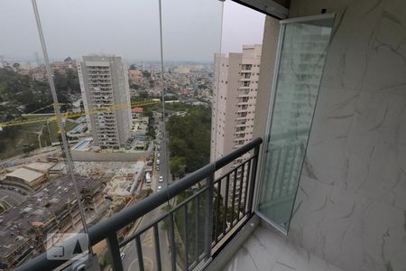 Varanda da Sala de apartamento à venda com 2 quartos, 48m² em Vila Andrade, São Paulo