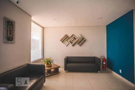 Apartamento para alugar com 32m², 1 quarto e 1 vaga Apartamento para alugar com 32m², 1 quarto e 1 vagaHall social