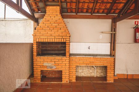 Apartamento para alugar com 32m², 1 quarto e 1 vaga Apartamento para alugar com 32m², 1 quarto e 1 vagaÁrea comum - Churrasqueira